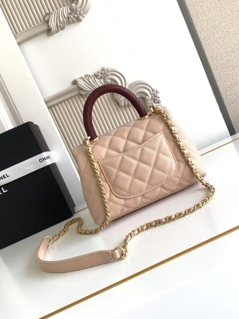 Ch**el top handle bags